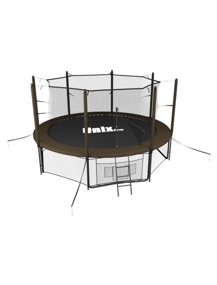 Батут UNIX line 12 ft Black&Brown (inside) Батут UNIX line 12 ft Black&Brown (inside)